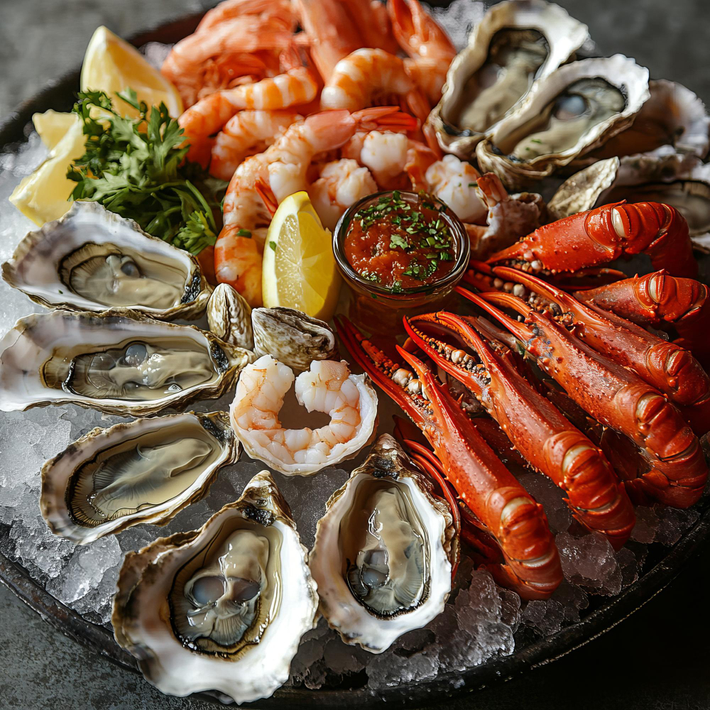 Mariscos frescos